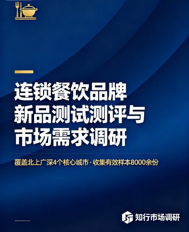 连锁餐饮品牌新品口味测试及市场接受度调研
